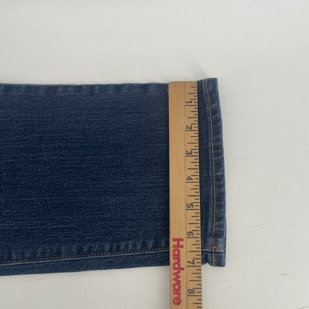 Old Navy Jeans Womens 16 Short Curvy Straight Richmond Stretch Dark Denim - Picture 8 of 9